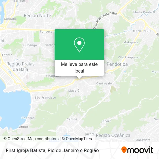 First Igreja Batista mapa