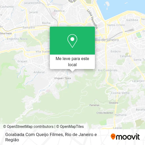Goiabada Com Queijo Filmes mapa