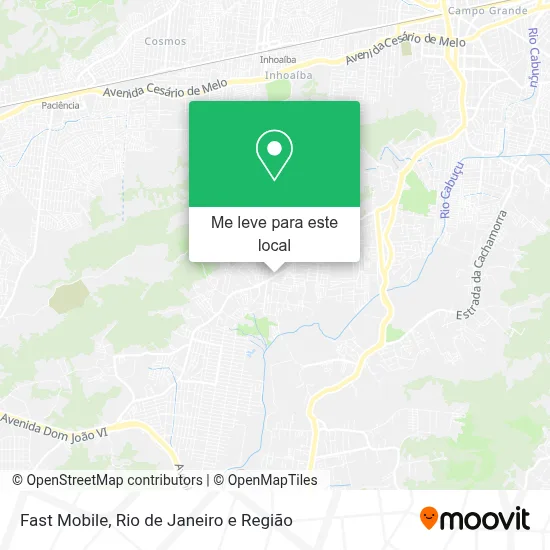 Fast Mobile mapa