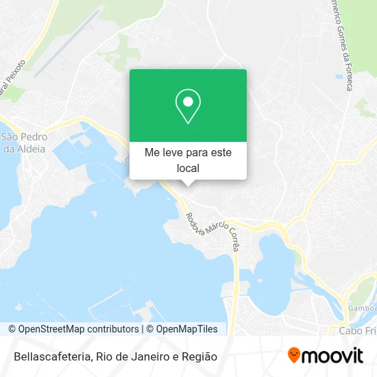 Bellascafeteria mapa