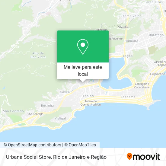 Urbana Social Store mapa