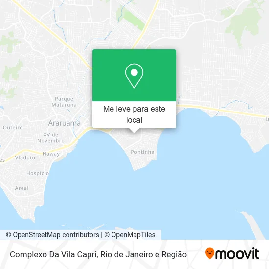 Complexo Da Vila Capri mapa