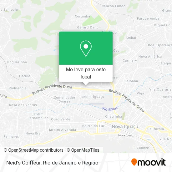 Neid's Coiffeur mapa