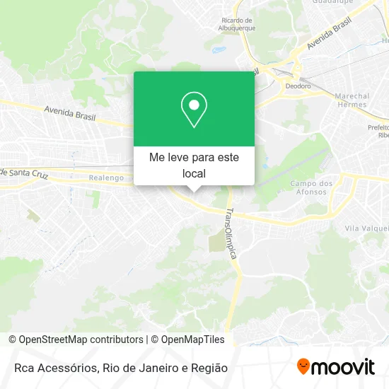 Rca Acessórios mapa