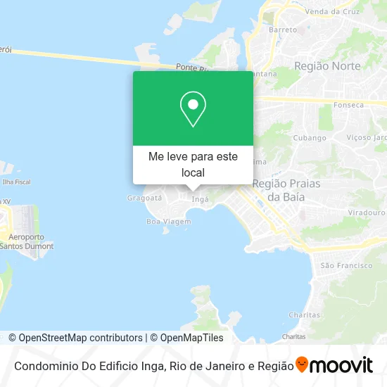 Condominio Do Edificio Inga mapa