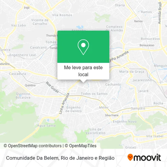 Comunidade Da Belem mapa