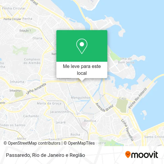 Passaredo mapa