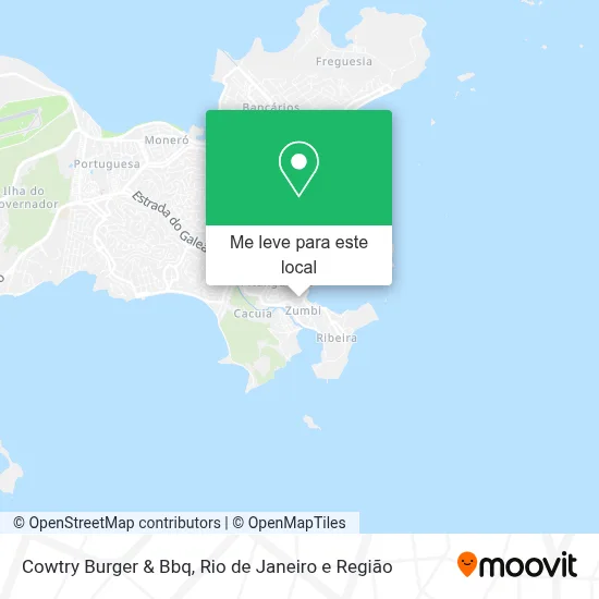 Cowtry Burger & Bbq mapa