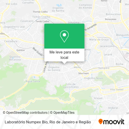 Laboratório Numpex Bio mapa