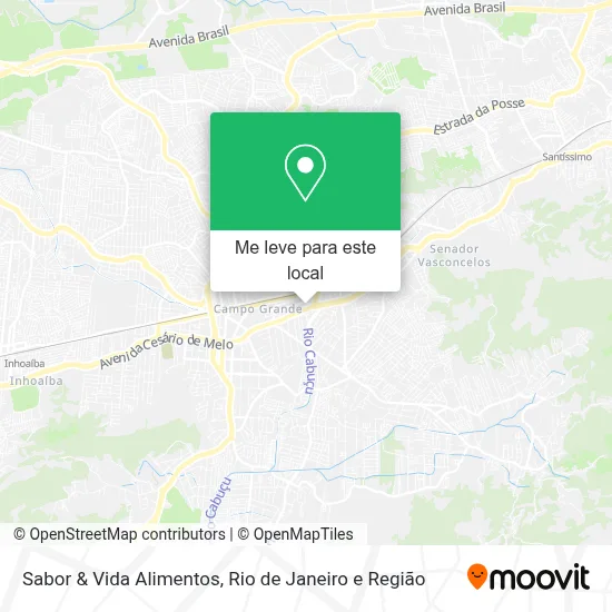 Sabor & Vida Alimentos mapa