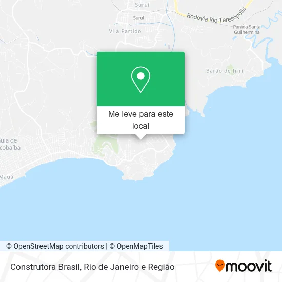Construtora Brasil mapa