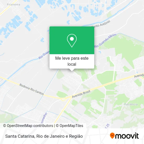 Santa Catarina mapa