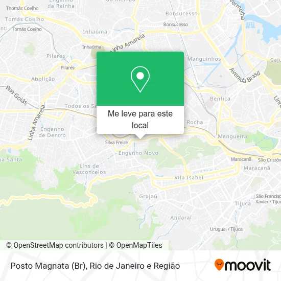 Posto Magnata (Br) mapa