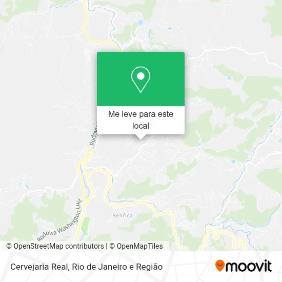 Cervejaria Real mapa
