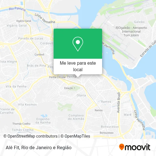 Alê Fit mapa