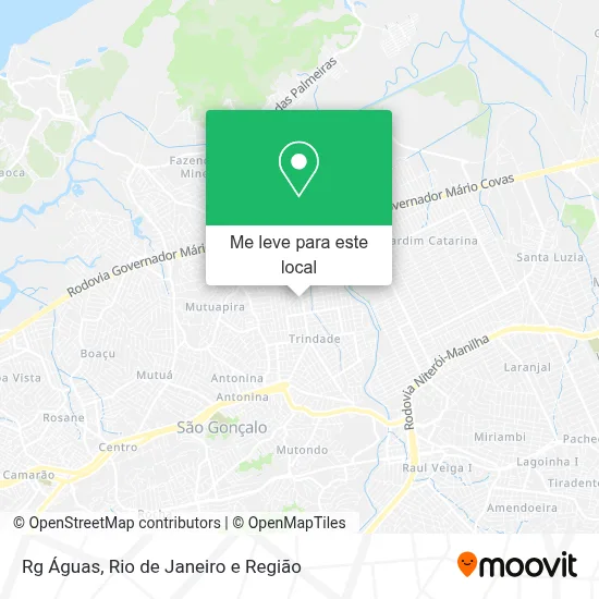 Rg Águas mapa