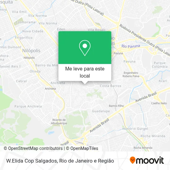 W.Elida Cop Salgados mapa