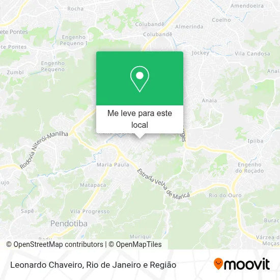 Leonardo Chaveiro mapa