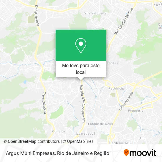 Argus Multi Empresas mapa