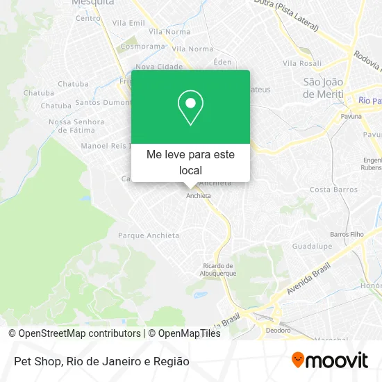 Pet Shop mapa