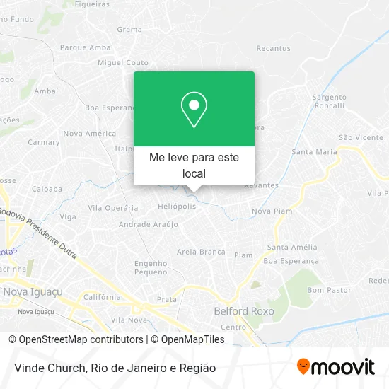 Vinde Church mapa