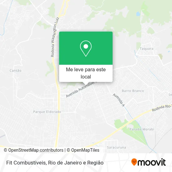 Fit Combustiveis mapa