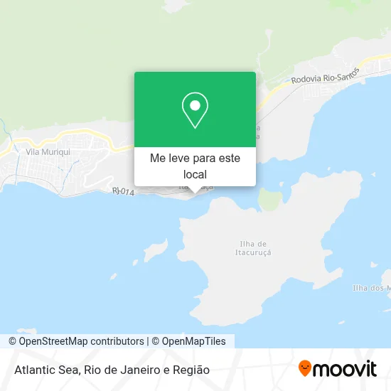 Atlantic Sea mapa