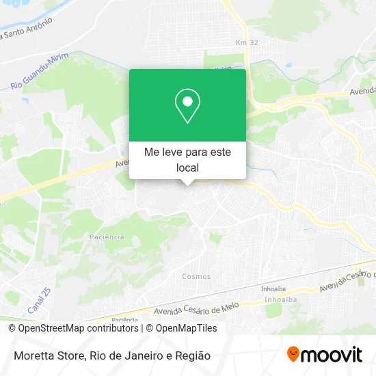 Moretta Store mapa
