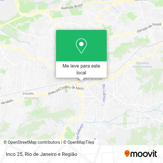 Inco 25 mapa