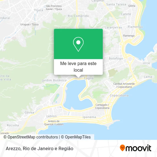 Arezzo mapa