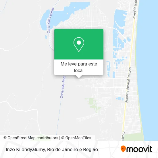 Inzo Kilondyalumy mapa