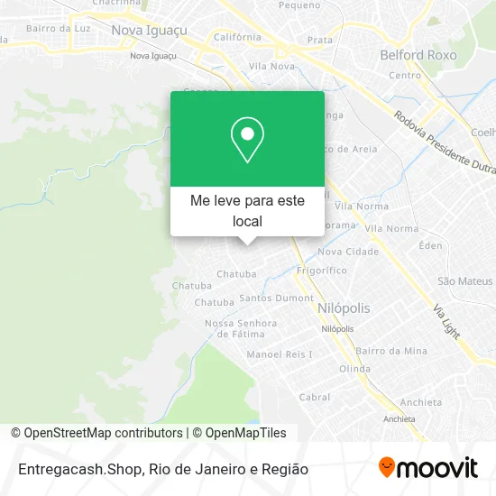 Entregacash.Shop mapa