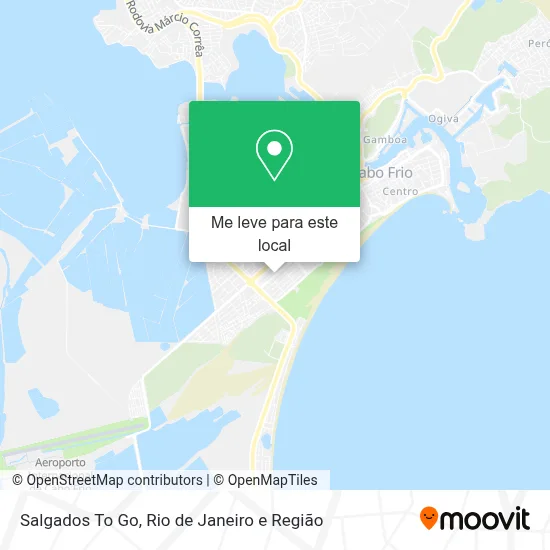 Salgados To Go mapa