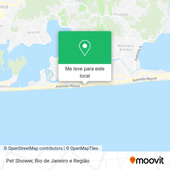 Pet Shower mapa