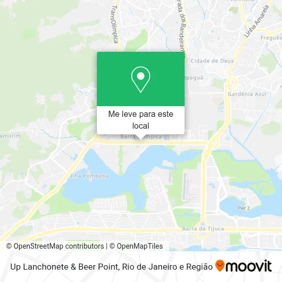 Up Lanchonete & Beer Point mapa