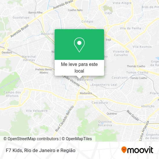 F7 Kids mapa