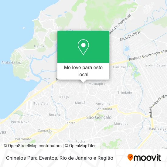 Chinelos Para Eventos mapa