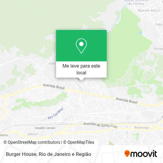 Burger House mapa