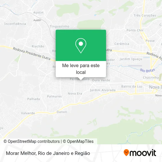 Morar Melhor mapa
