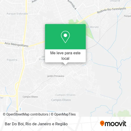 Bar Do Boi mapa