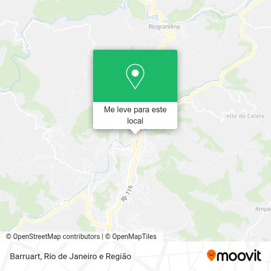 Barruart mapa