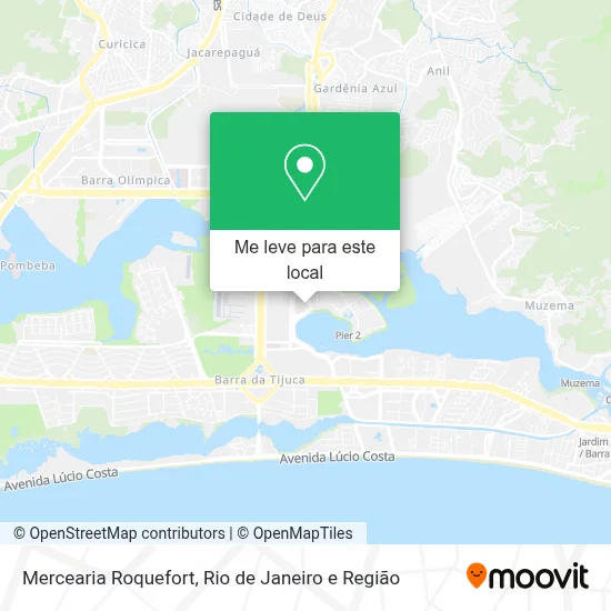 Mercearia Roquefort mapa
