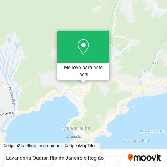 Lavanderia Quarar mapa