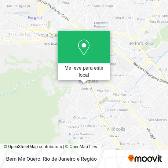 Bem Me Quero mapa