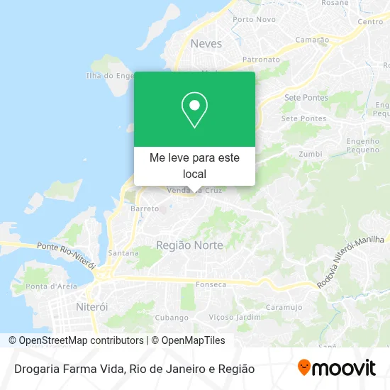 Drogaria Farma Vida mapa