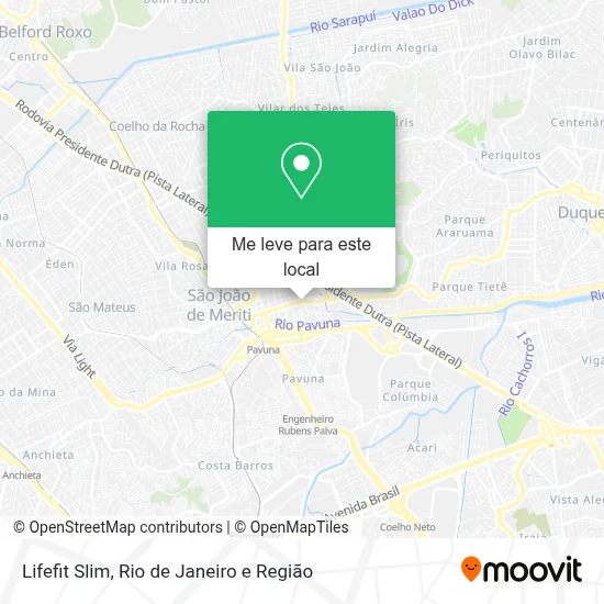 Lifefit Slim mapa