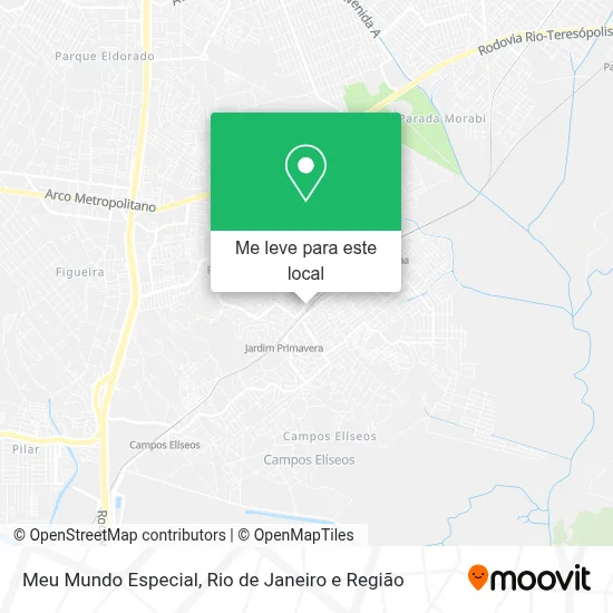 Meu Mundo Especial mapa