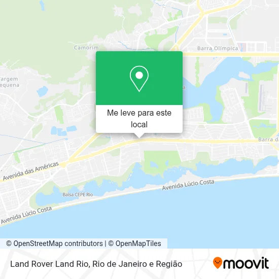 Land Rover Land Rio mapa