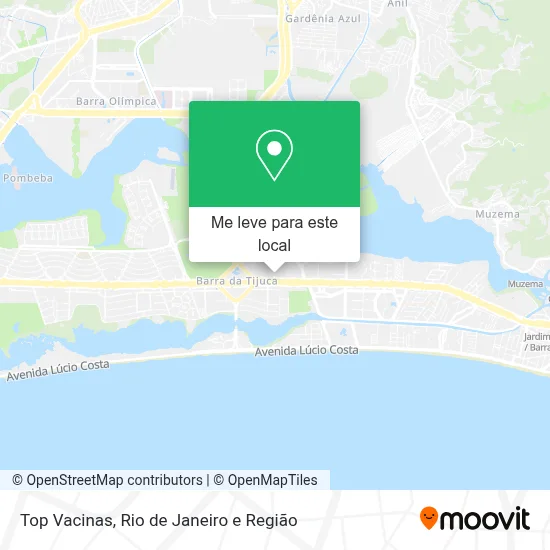 Top Vacinas mapa
