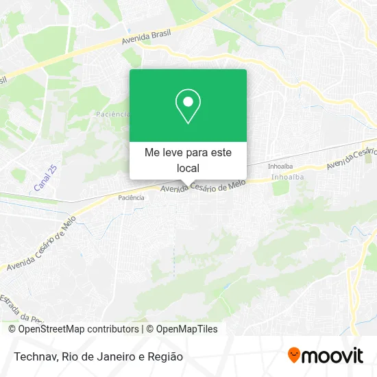 Technav mapa